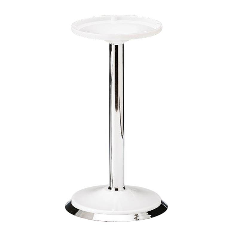 Zicco ZCP-643 Polikarbon Teşhir Yükseltici, Metal Ayaklı, Beyaz, 16.5x30 cm - 1