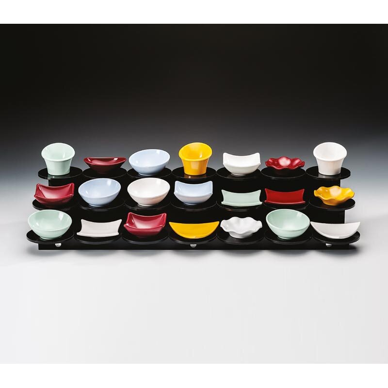 Zicco ZCP-646 Akrilik Teşhir Standı, 3 Katlı, Siyah, 30x72 cm - Zicco