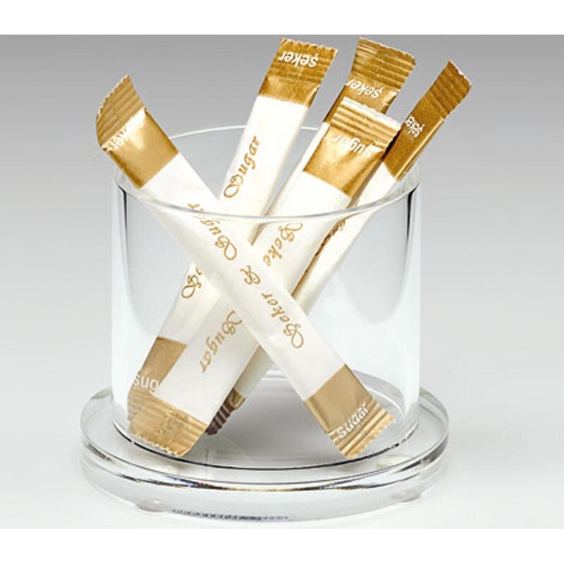 Zicco ZCP-670 Çubuk Poşet Şekerlik, Akrilik, Şeffaf, 7-8.5x7 cm - Zicco