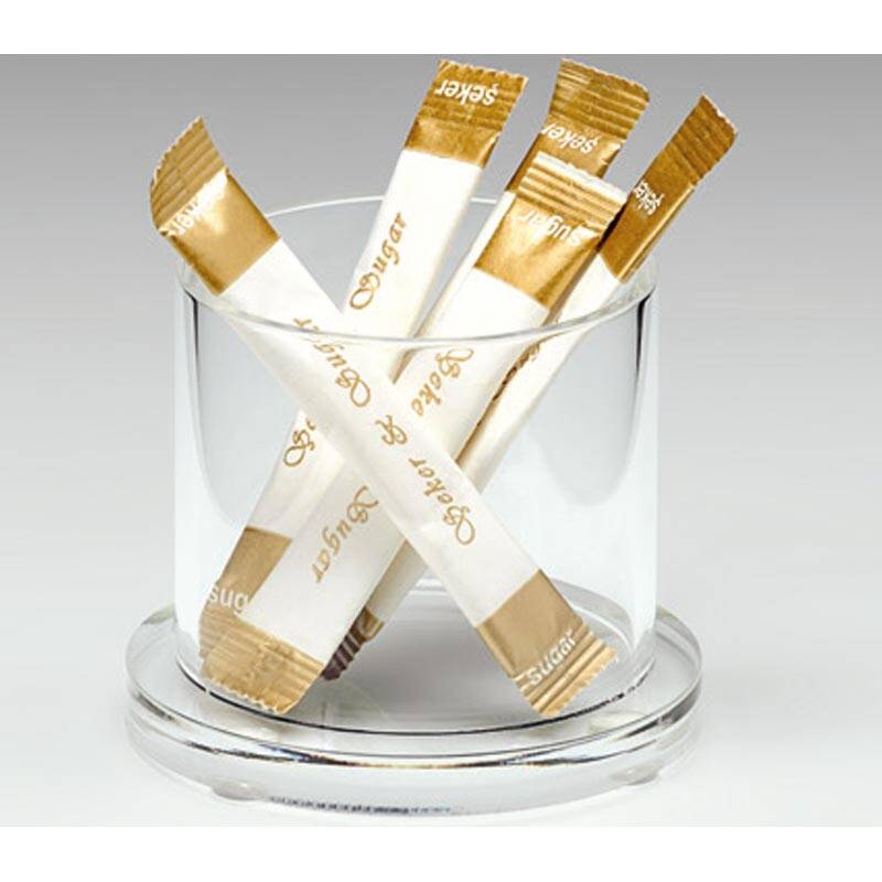 Zicco ZCP-670 Çubuk Poşet Şekerlik, Akrilik, Şeffaf, 7-8.5x7 cm - 1