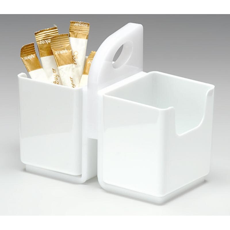 Zicco ZCP-685 2'li Çubuk Poşet Şekerlik, Polikarbon, Şeffaf, 13x7 cm - Zicco (1)