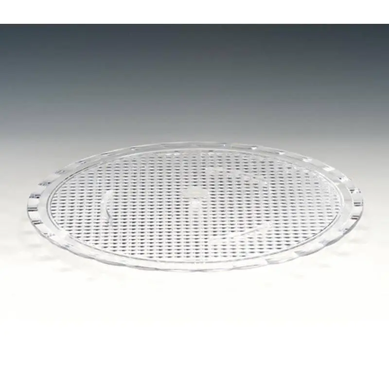 Zicco ZCP-704 Yuvarlak Pasta Altlığı, Polikarbon, Şeffaf, 23 cm - 1