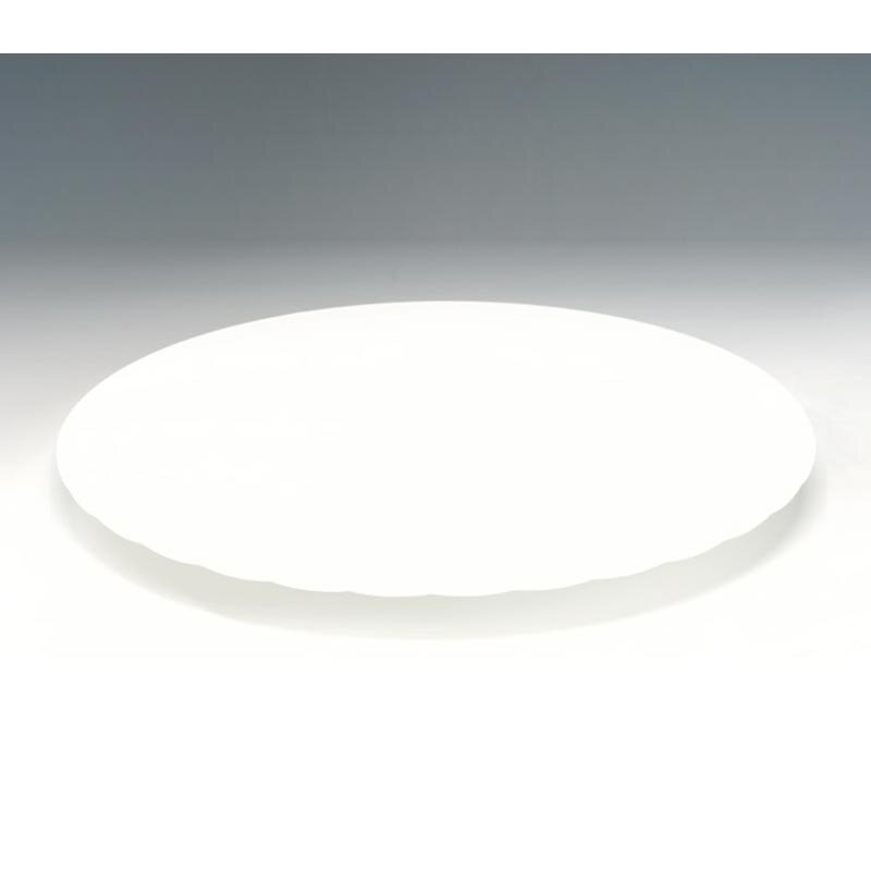 Zicco ZCP-705 Yuvarlak Pasta Altlığı, Polikarbon, Beyaz, 27 cm - Zicco