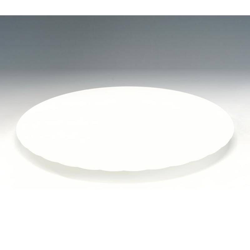 Zicco ZCP-705 Yuvarlak Pasta Altlığı, Polikarbon, Beyaz, 27 cm - 1