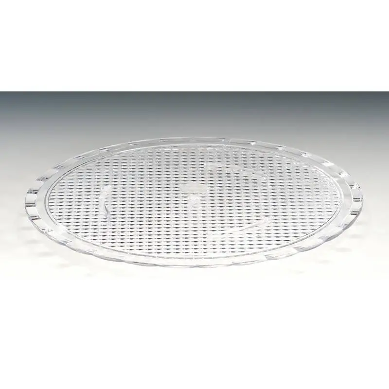 Zicco ZCP-706 Profesyonel Pasta Altlığı, Polikarbon, Şeffaf, 31 cm - 1