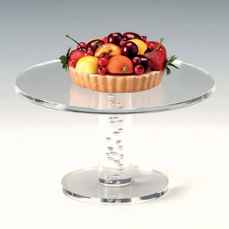 Zicco ZCP-721 Ayaklı Teşhir Standı, Akrilik, Şeffaf, 24x13.5 cm - 1