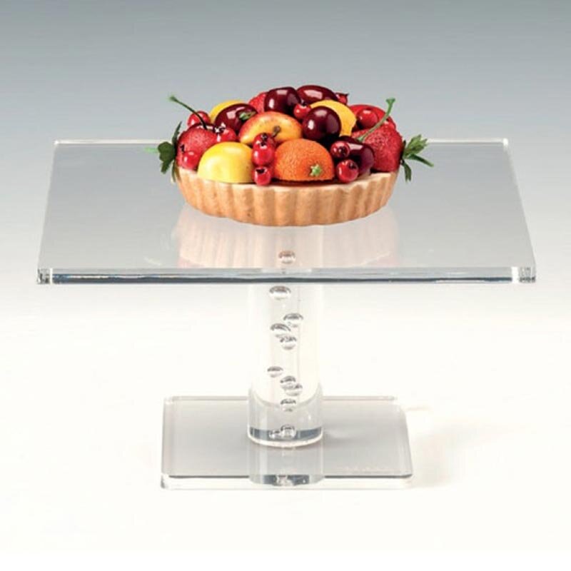 Zicco ZCP-723 Ayaklı Teşhir Standı, Akrilik, Şeffaf, 25x25x13.5 cm - Zicco