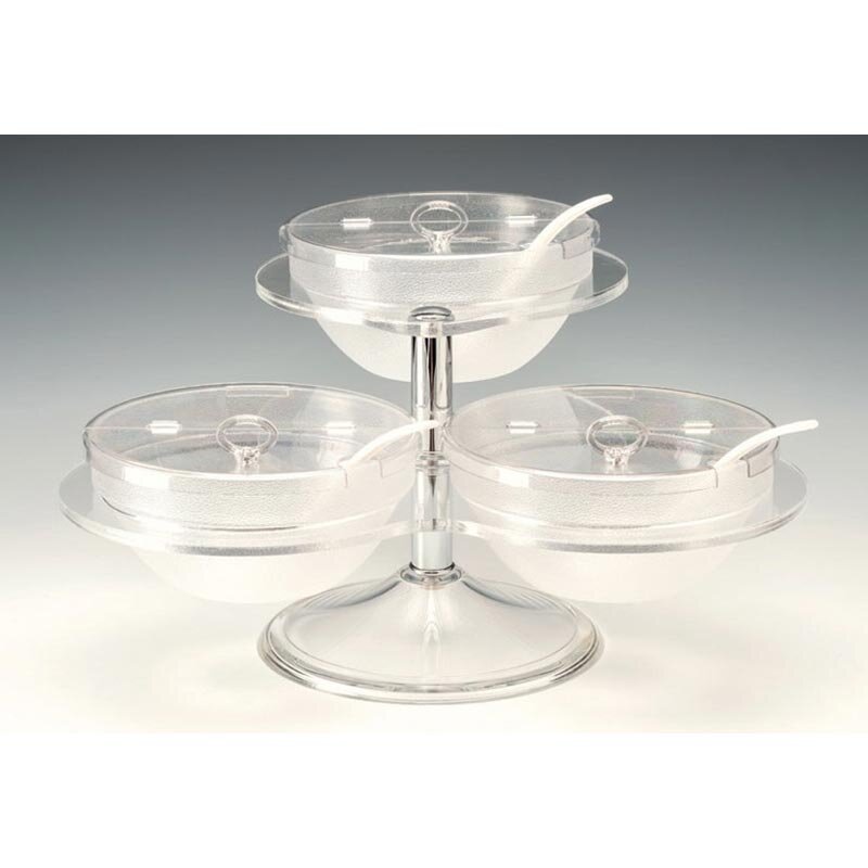 Zicco ZCP-730 Teşhir Standı, Polikarbon Kaseli, Şeffaf, 54x50x30 cm - Zicco