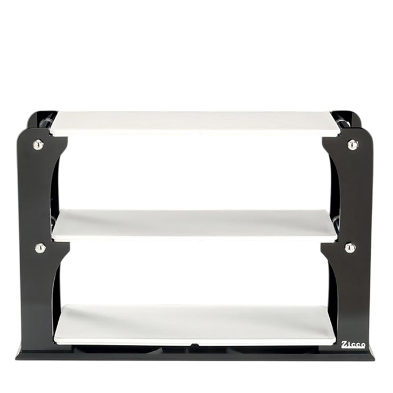 Zicco ZCP-743 Teşhir Standı, 3 Katlı, Melamin Tepsili, 20x57x37 cm - 1