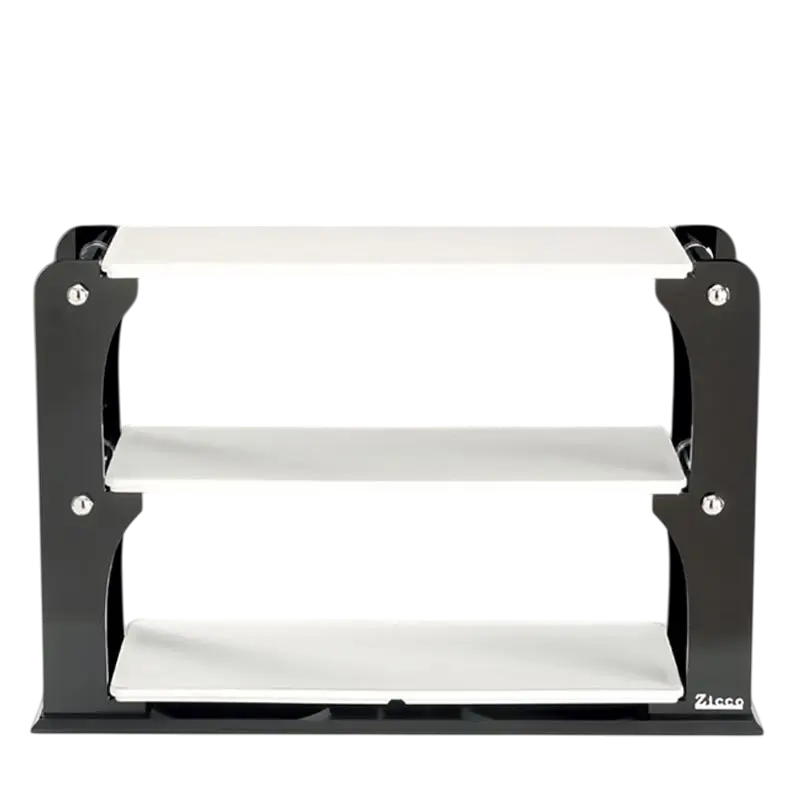 Zicco ZCP-743 Teşhir Standı, 3 Katlı, Melamin Tepsili, 20x57x37 cm - 1