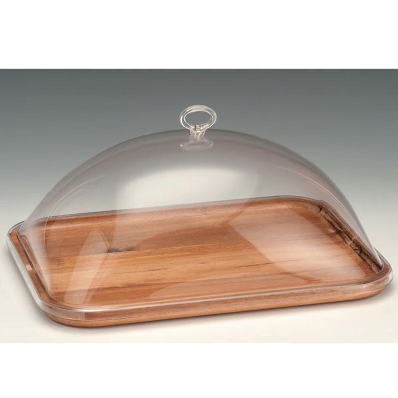 Zicco ZCP-749 Ahşap Tabanlı Fanus, Akrilik Kapaklı, 30x39 cm - Zicco