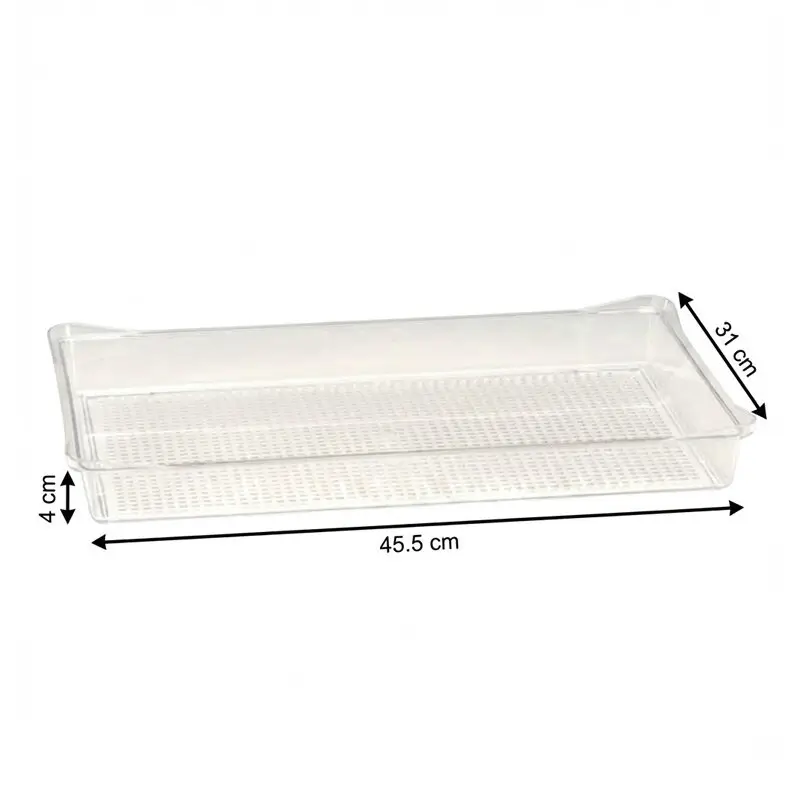 Zicco ZCP-750 Teşhir Tepsisi, Polikarbon, Şeffaf, 31x45.5x4 cm - Zicco (1)