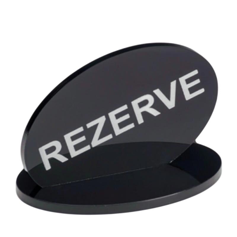 Zicco ZCP-756 Özel Tasarım Rezerve, Akrilik, Siyah, 9x7 cm - Zicco