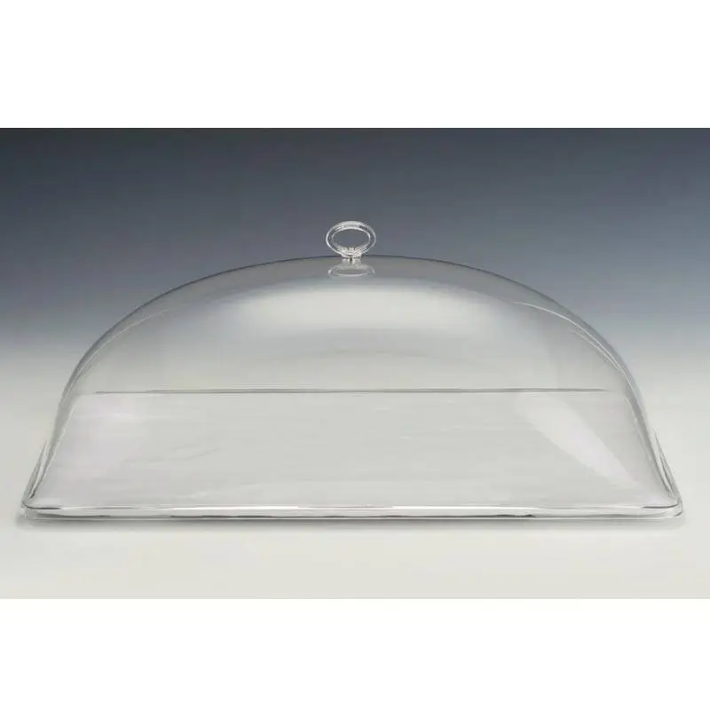 Zicco ZCP-768 Muhafaza Kabı, Akrilik Kapaklı, Melamin Altlı, Şeffaf, GN 1/1, 32x52x18 cm - 1