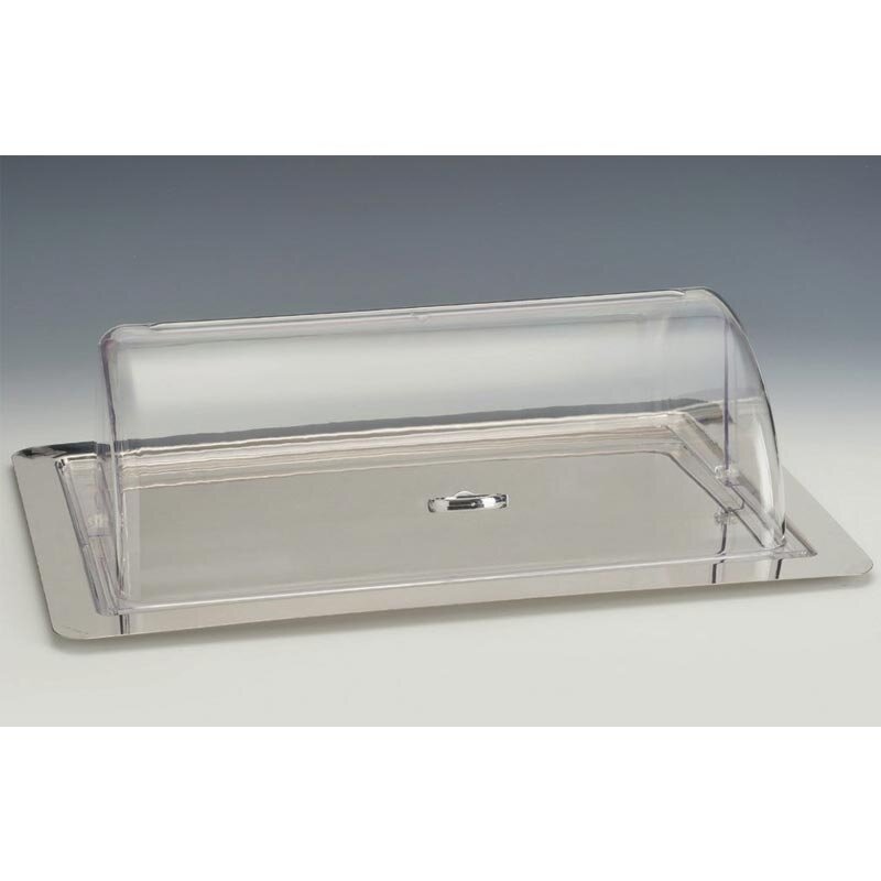 Zicco ZCP-770 Çelik Tepsili Muhafaza Kabı, Polikarbon Rolltop Kapaklı, GN 1/1, 62x42 cm - Zicco