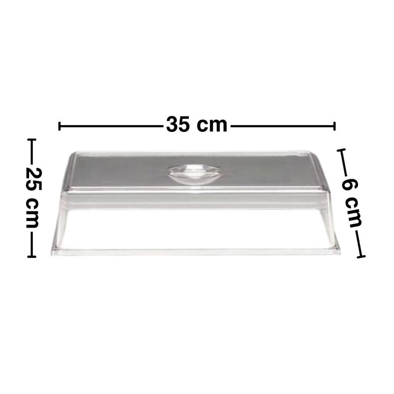 Zicco ZCP-780 Polikarbon Kapak, Şeffaf, 25x35x6 cm - Zicco (1)