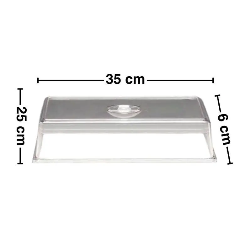 Zicco ZCP-780 Polikarbon Kapak, Şeffaf, 25x35x6 cm - 2