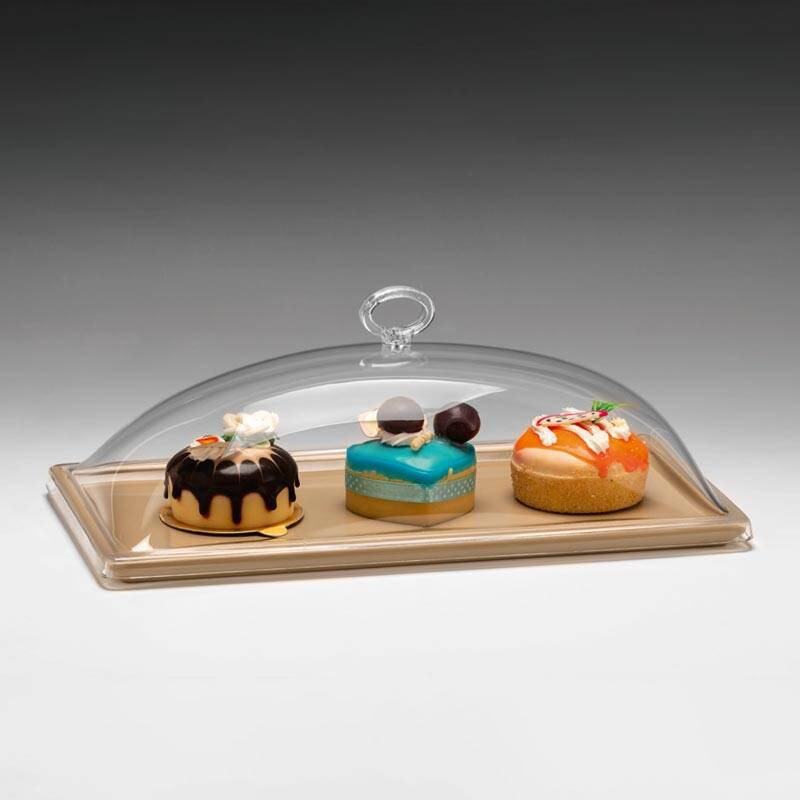 Zicco ZCP-820 Melamin Tabanlı Fanus, Akrilik Kapaklı, 18x35 cm - 1