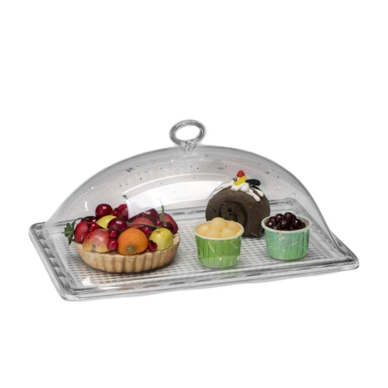 Zicco ZCP-831 Polikarbon Fanus Seti, Akrilik Kapaklı, 22.5x32.5x11 cm - 1