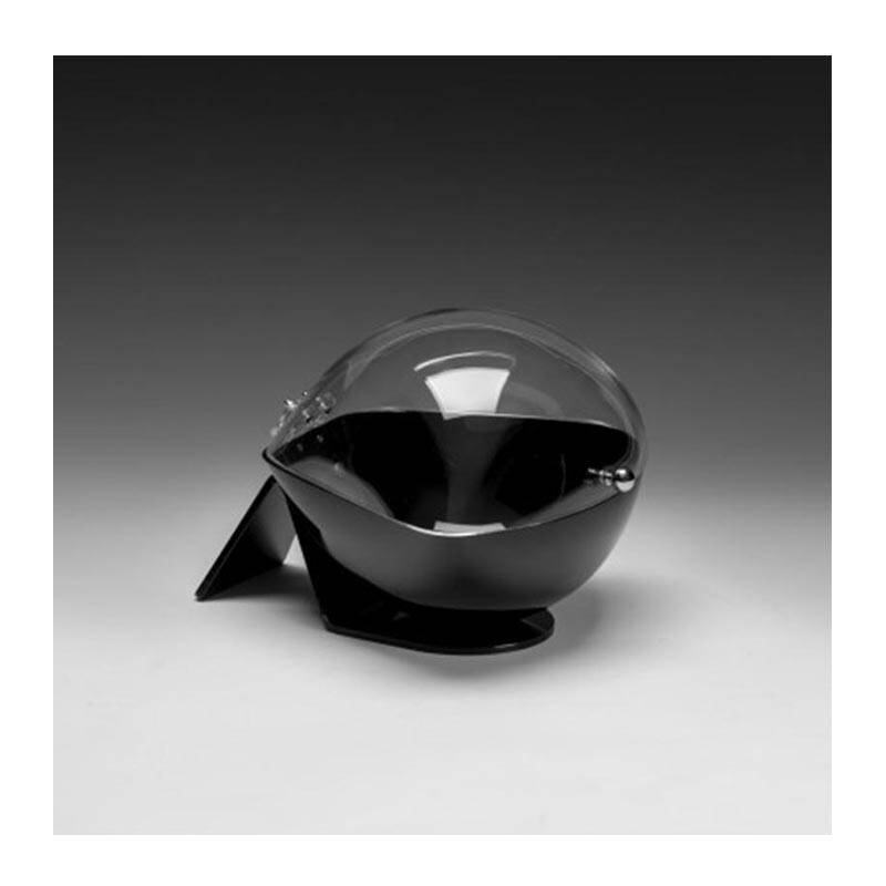 Zicco ZCP-846 Çok Amaçlı Teşhir Sunum Standı, Akrilik, Siyah, 21x23x19 cm - 1