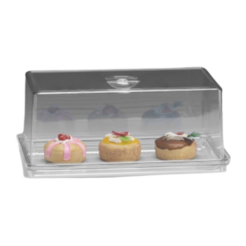 Zicco ZCP-851 Baton Kek Fanusu, Polikarbon Kapaklı, Akrilik, 19x36x15 cm - Zicco