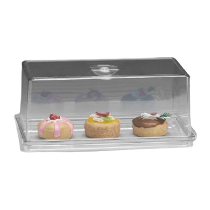 Zicco ZCP-851 Baton Kek Fanusu, Polikarbon Kapaklı, Akrilik, 19x36x15 cm - 1