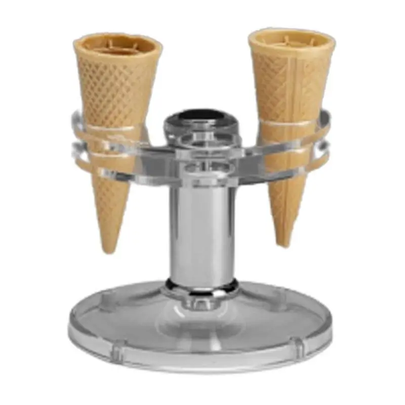 Zicco ZCP-854 Dondurma Servis Standı, 4 Bölmeli, Akrilik,14x12.5 cm - 1