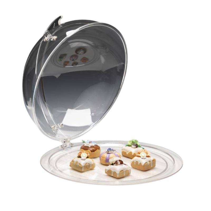 Zicco ZCP-857 Yarım Küre Fanus, Sabit Kapaklı, Polikarbon, 50x26 cm - 1