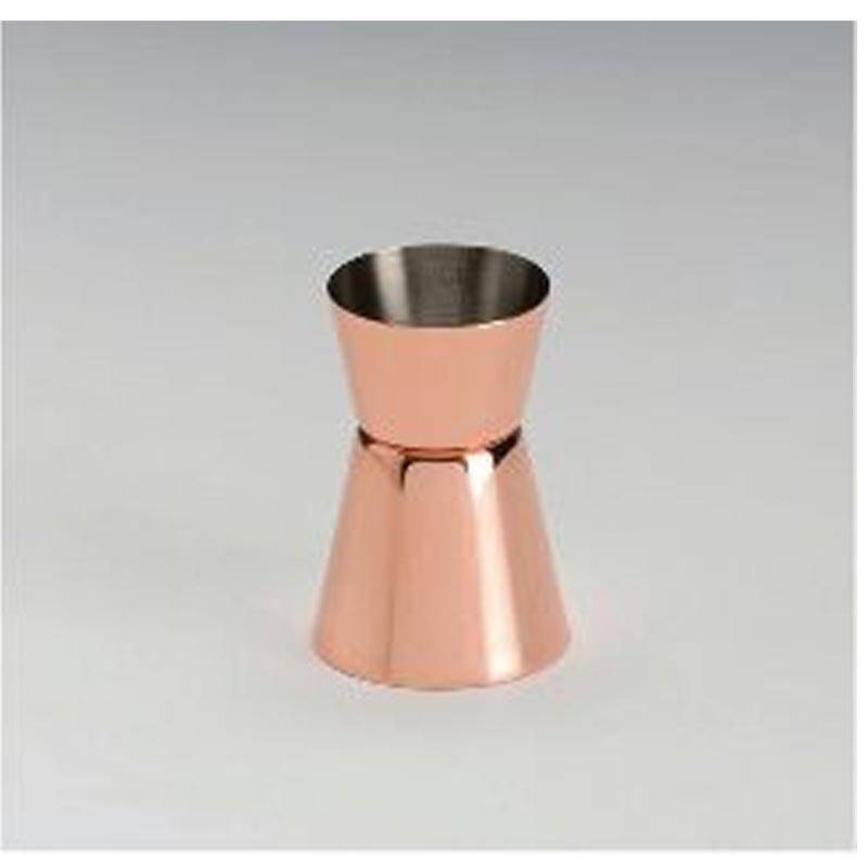 Zicco ZKB-240 Çelik Jigger, Profesyonel, Bakır Renk, 2/4 cl - 1