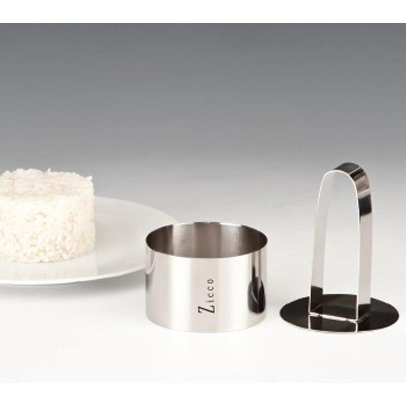 Zicco ZKC-091 Pilav Forması, Gümüş Renk, 8x5 cm - Zicco