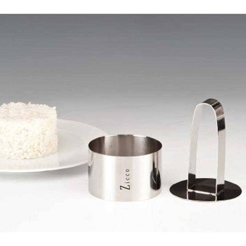 Zicco ZKC-091 Pilav Forması, Gümüş Renk, 8x5 cm - 1