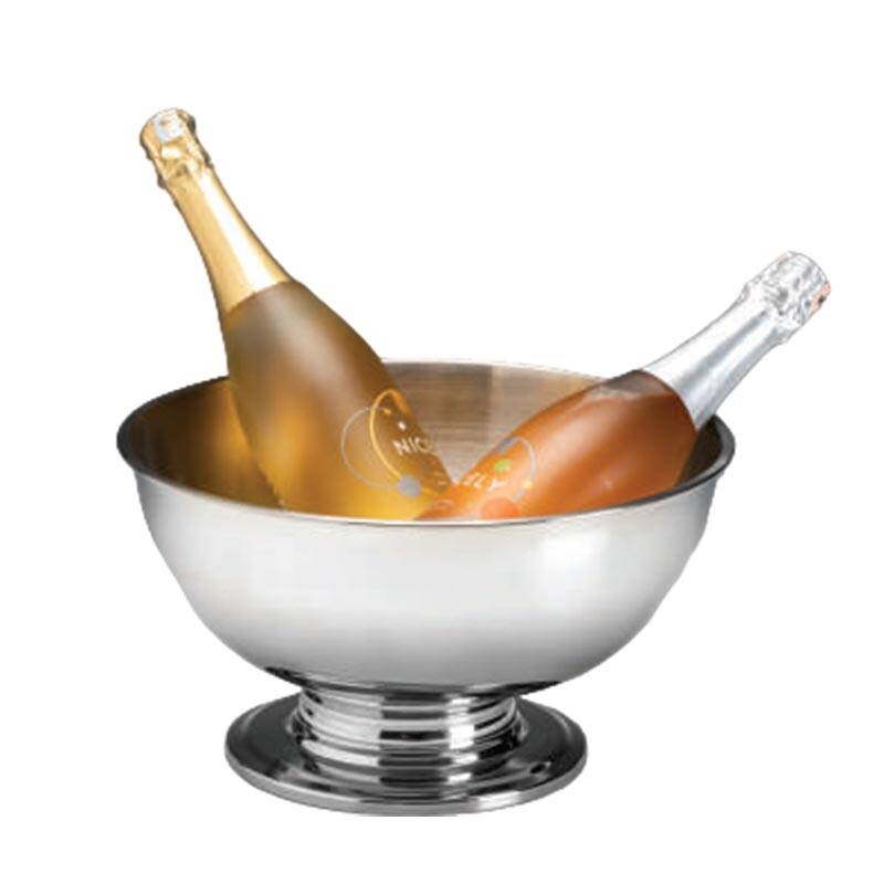 Zicco ZKC-831 Çelik Punch Şarap-Şampanya Bowlu, 31x17 cm - 1