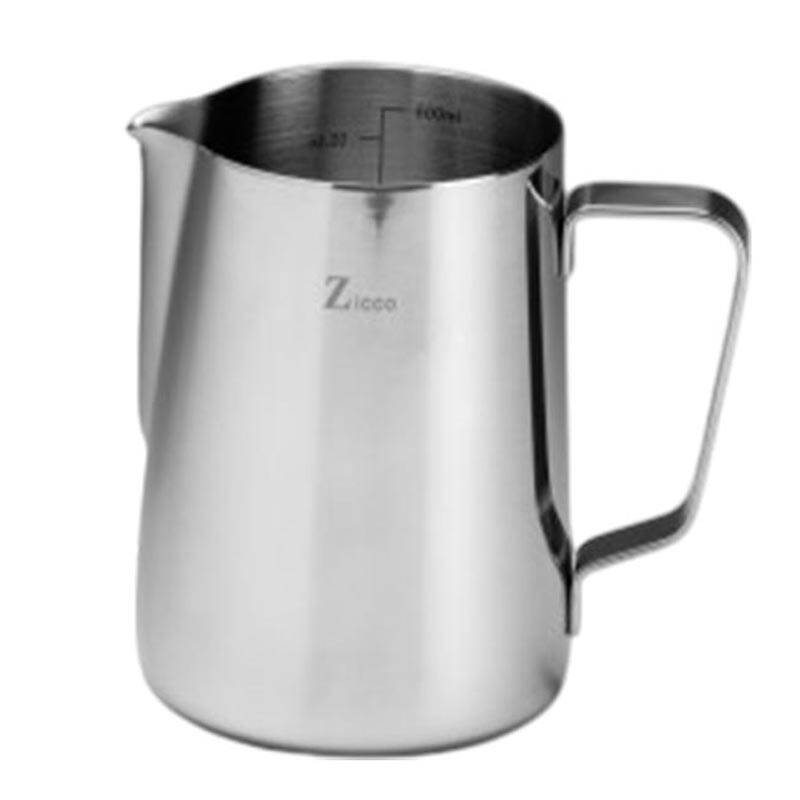 Zicco ZKC-838 Ölçekli Barista Süt Potu & Pitcher, Paslanmaz Çelik, 350 ml - 1