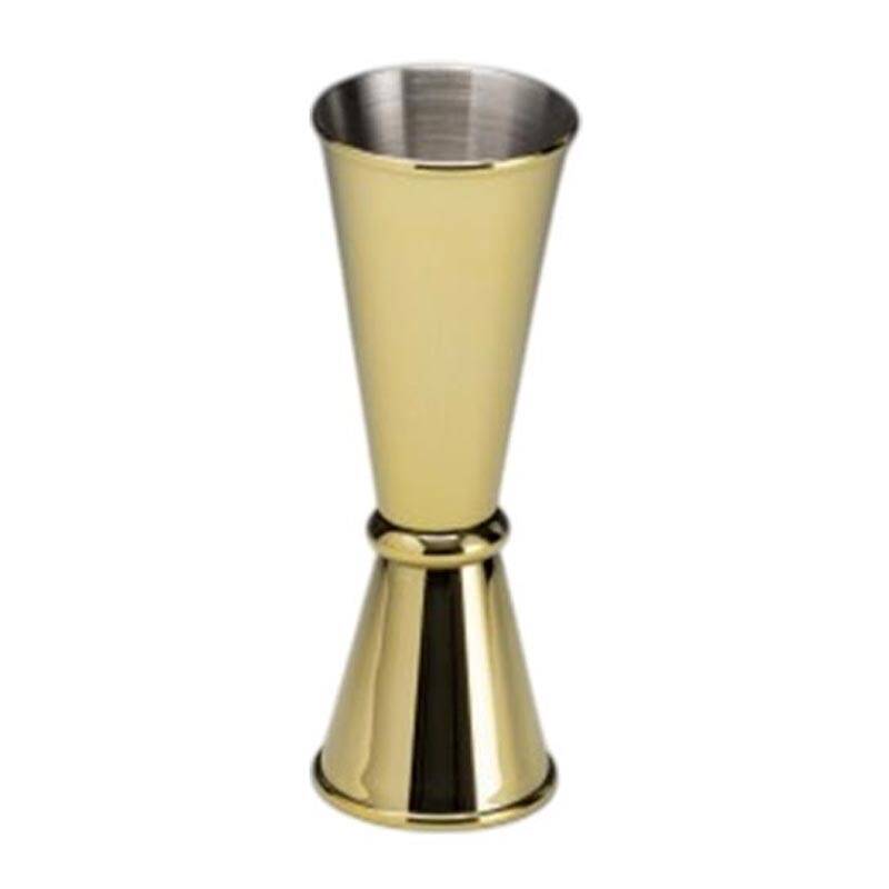 Zicco ZKC-841 Çelik Jigger, Barmenlere Özel, Sarı, 25-50 ml - 1