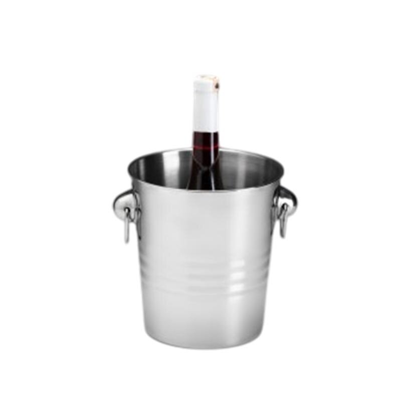 Zicco ZKC-847 Şarap Şişe Kovası, Çelik, Gümüş Renk, 18.5x20 cm - Zicco