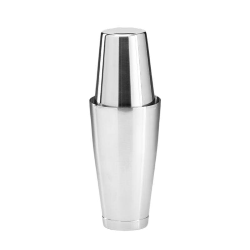 Zicco ZKC-858 Çift Taban Boston Shaker, Çelik, Gümüş Renk, 600-800 cl - 1