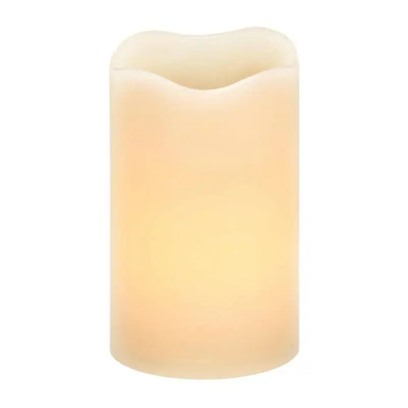Zicco ZKK-750 Led Kandil, Dalgalı Yanma Efektli, Beyaz, 12 cm - 1